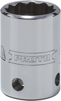 Proto® Tether-Ready 1/2" Drive Socket 19 mm - 12 Point - Exact Tooling