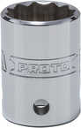 Proto® Tether-Ready 1/2" Drive Socket 21 mm - 12 Point - Exact Tooling