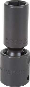 Proto® 1/2" Drive Deep Universal Impact Socket 14 mm - 6 Point - Exact Tooling