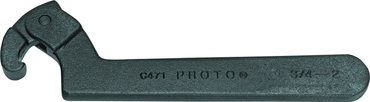 Proto® Adjustable Hook Spanner Wrench 1-1/4" to 3" - Exact Tooling