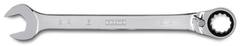 Proto® Full Polish Combination Reversible Ratcheting Wrench 9/16" - 12 Point - Exact Tooling