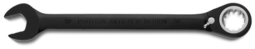 Proto® Black Chrome Combination Reversible Ratcheting Wrench 32 mm - Spline - Exact Tooling