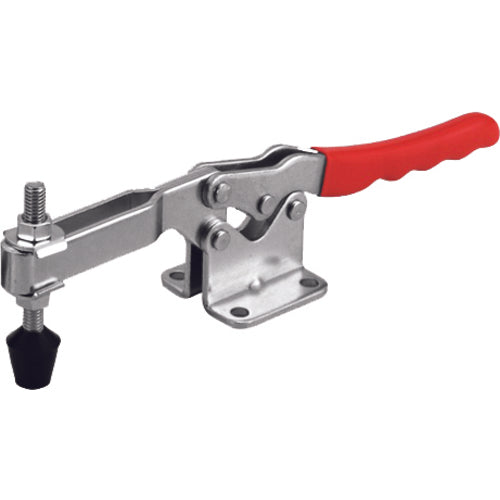 750 lbs U-Bar Flanged Base Horizontal Hold-Down Clamp - Exact Tooling