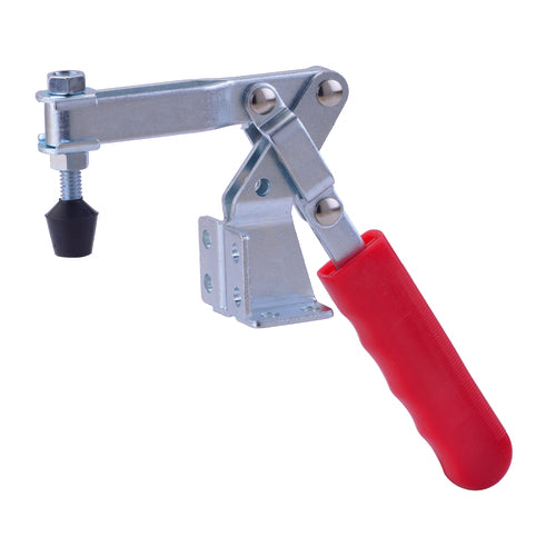375 lbs U-Bar Double Flanged Base Vertical Hold-Down Clamp - Exact Tooling