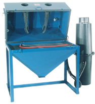 Blast Cabinet - #4826 48W x 26D x 24H Tub Dimensions - Exact Tooling