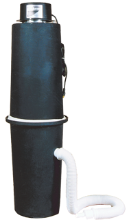 Cyclone Dust Collector - #DC1500; 90 CFM; 110V - Exact Tooling