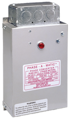 Heavy Duty Static Phase Converter - #PAM-200HD; 3/4 to 1-1/2HP - Exact Tooling