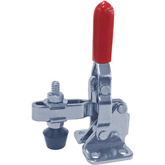 100 lbs U-Bar Flanged Base Vertical Hold-Down Clamp Stainless Steel - Exact Tooling