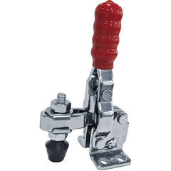 200 lbs U-Bar Flanged Base Vertical Hold-Down Clamp Stainless Steel - Exact Tooling