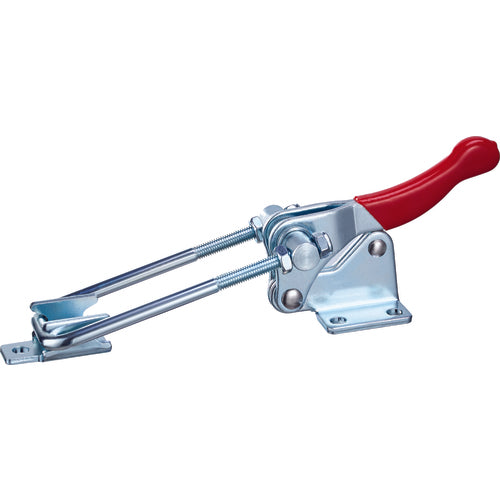 2000 lbs Vertical U-Hook Flanged Base Latch Clamp - Exact Tooling
