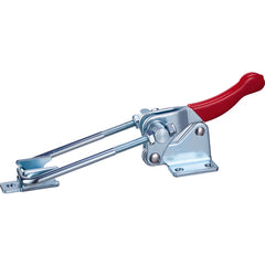 2000 lbs Vertical U-Hook Flanged Base Latch Clamp - Exact Tooling