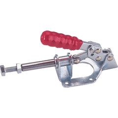 300 lbs 5/16-18 Flanged Base Straight Line Clamp - Exact Tooling