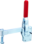 1000 lbs Solid Bar Straight Base Vertical Hold-Down Clamp - Exact Tooling