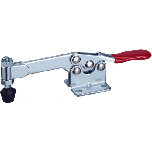 200 lbs Solid Bar Flanged Base Horizontal Hold-Down Clamp - Exact Tooling