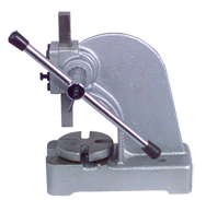Single Leverage Arbor Press - #3 - 3 Ton - Exact Tooling