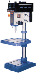 RF400V Variable Speed Floor Model Drill Press - 20'' Swing; 2HP, 3PH, 220V Motor - Exact Tooling