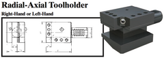 VDI Radial-Axial Toolholder (Left Hand) - Part #: CNC86 36.5032L - Exact Tooling