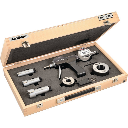 Starrett S781BXTEZ AccuBore Electronic Bore Gage Set, 3-Point Contact (3/4-2″ (20-50mm) Range) and built-in Bluetooth - Exact Tooling