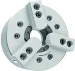 12" 3-Jaw HS Open Center Hydraulic Chuck - Exact Tooling