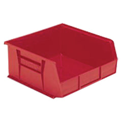 16 1/2″ × 14 3/4″ × 7″ - Red Hanging or Stackable Bin - Exact Tooling