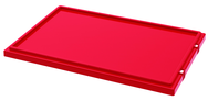 Red Lid for use with Akro Nest-Stack Tote 35-300 - Exact Tooling