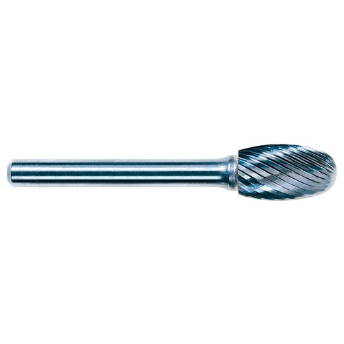 1/4 EdgeHog Elliptical Miniature Carbide Bur SE-51 Fine - Exact Tooling