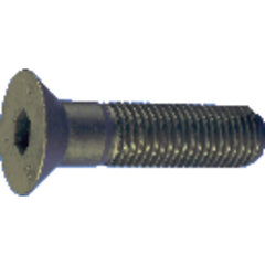 #10-32 × 5/8″ - Black Finish Heat Treated Alloy Steel - Cap Screws - Flat Head - Exact Tooling