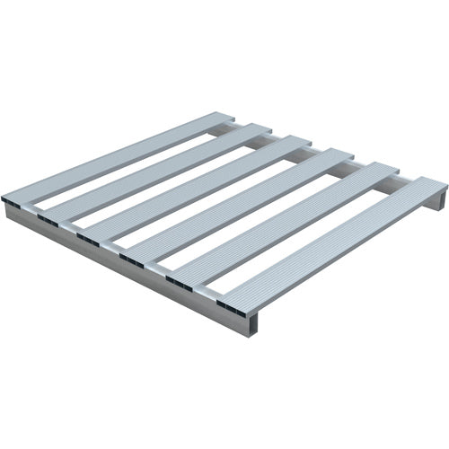Aluminum Skid 48 × 48 4000# Capacity - Exact Tooling