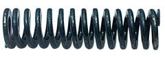 Die Spring - 5/16 x 3/16'' Wire Size, Fits Over Hole Size (1-1/2''), Fits Over Stud Size (3/4''), Solid Height (5-1/2'') - Exact Tooling