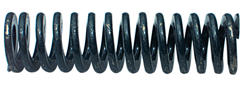 Die Spring - 7/16 x 7/32'' Wire Size, Fits Over Hole Size (2''), Fits Over Stud Size (1''), Solid Height (2-15/16'') - Exact Tooling