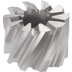 1-1/2 x 1-1/8 x 1/2 - Cobalt - Shell Mill - 8T - Uncoated - Exact Tooling