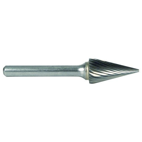 1/4 EdgeHog Conical Miniature Carbide Bur SM-51 Fine - Exact Tooling
