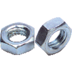 1/4″-20 - Zinc / Bright - Hex Jam Nut - Exact Tooling