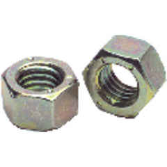 1/4″-28 - Zinc / Yellow / Bright - Finished Hex Nut - Exact Tooling