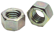 1/2-13 - Zinc / Yellow / Bright - Finished Hex Nut - Exact Tooling