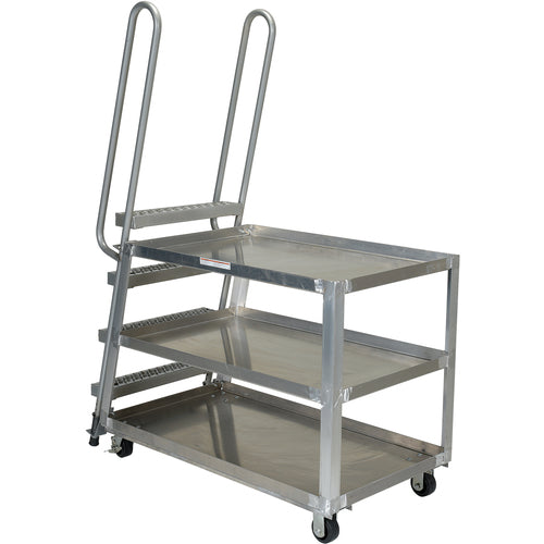 Hi-Duty Stock Picker Truck 28 × 52 500lb - Exact Tooling