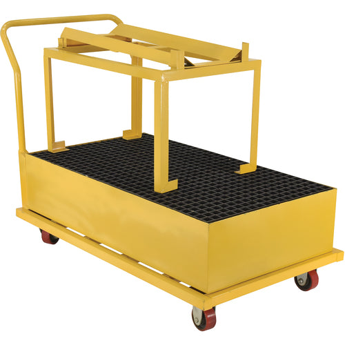 Yel Spill Pallet-Horiz. 1.2K 30 × 52 × 60 - Exact Tooling