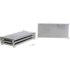 Stainless Steel Shelving Kit 36 × 18″ - Exact Tooling