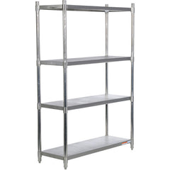 Stainless Steel Shelving 48 × 18″ - Exact Tooling