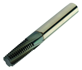 R217.34C075160AC19N 1630 7.5mm 4 Flute CoroMill Plura Solid Carbide Thread Mill w/Cylindrical Shank - Exact Tooling