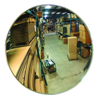 18" Indoor Convex Glass Mirror With Z Bracket - Exact Tooling