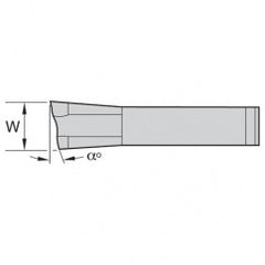 1/8 WOC M40 INSERT RH 12 LEAD - Exact Tooling