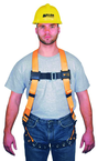 Non-Stretch Harness w/Mating buckle Shoulder Straps; Tongue Buckle Leg Straps & Mating Buckle Chest Strap - Exact Tooling