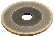 7 x 1/2 x 1-1/4" - 120 Grit - 75 Concentration - Type 1A1 Diamond Straight Wheel - Exact Tooling
