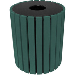 Trash Receptical Poly Round 49 Gal-Green - Exact Tooling