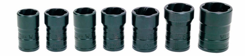 7 Pc. - 1/2" Drive Turbosocket Set - Metric - Exact Tooling