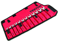 12 Piece Stubby Combination Wrench Set (Metric) - Exact Tooling