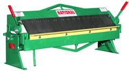 Box & Pan Brake - #U4816 - 48-1/4'' Working Length - 16 Gauge Capacity (Mild Steel) - Exact Tooling
