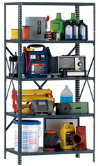 48 x 18 x 85'' (5 Shelves) - Open Style Add-On Shelving Unit - Exact Tooling