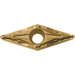 VBMT 222 PP PV720, 1/32″ Corner Radius, 1/8″ Thick, 1/4″ Inscribed Circle, TiCN (MEGACOAT NANO), Diamond, Turning Indexable Insert - Exact Tooling
